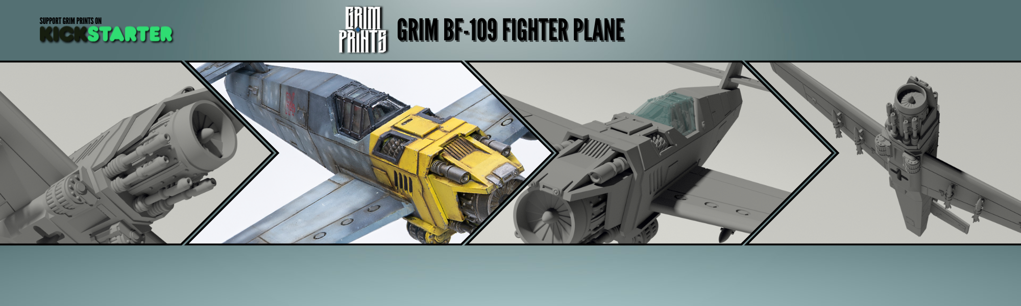 Unleash the Grim Power of the BF-109 Fighter Plane