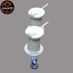 Turret x2- 28mm Wargaming Scatter Terrain Scenery Tabletop Miniature