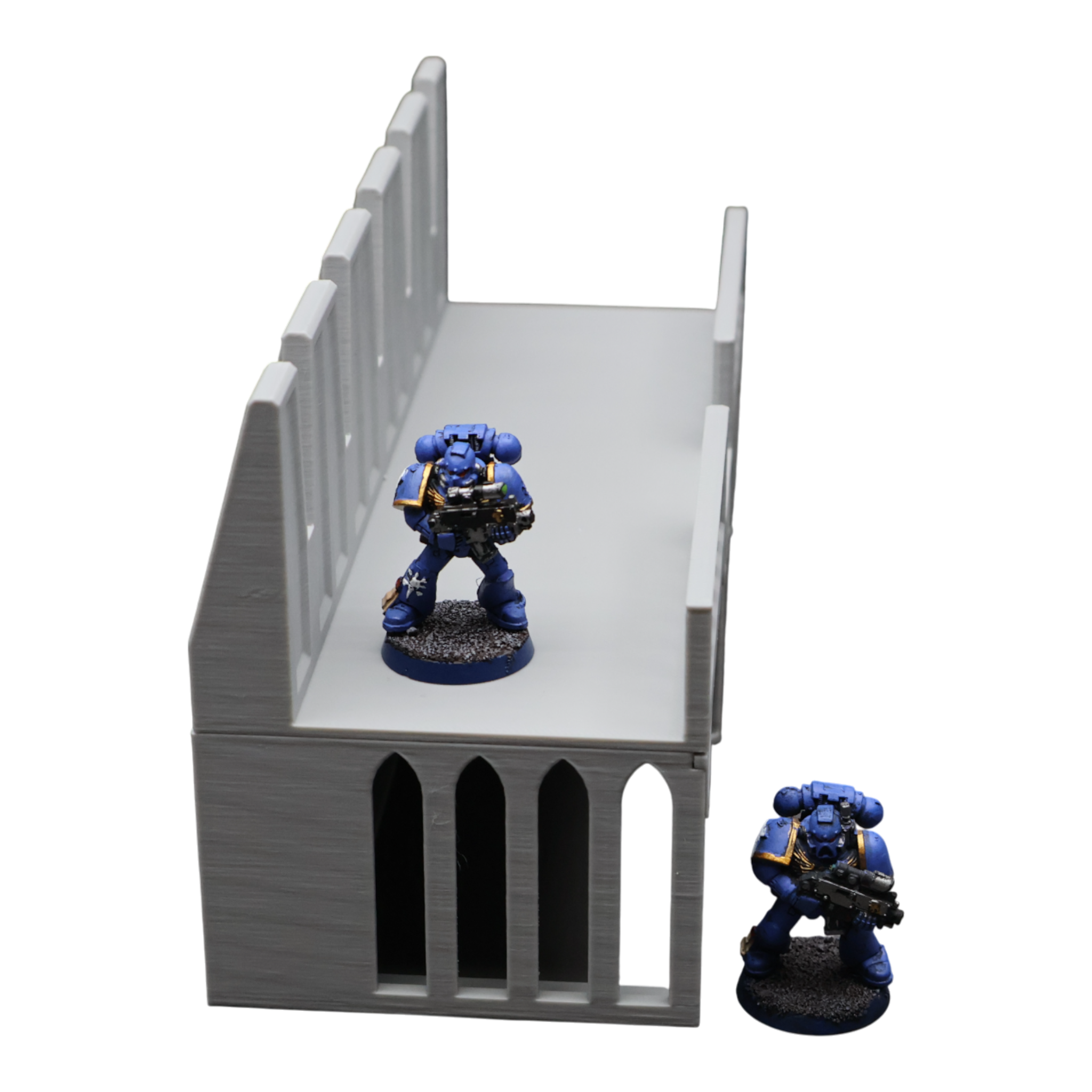 Base Wall - 28mm Wargaming Scatter Terrain Scenery Tabletop Miniature