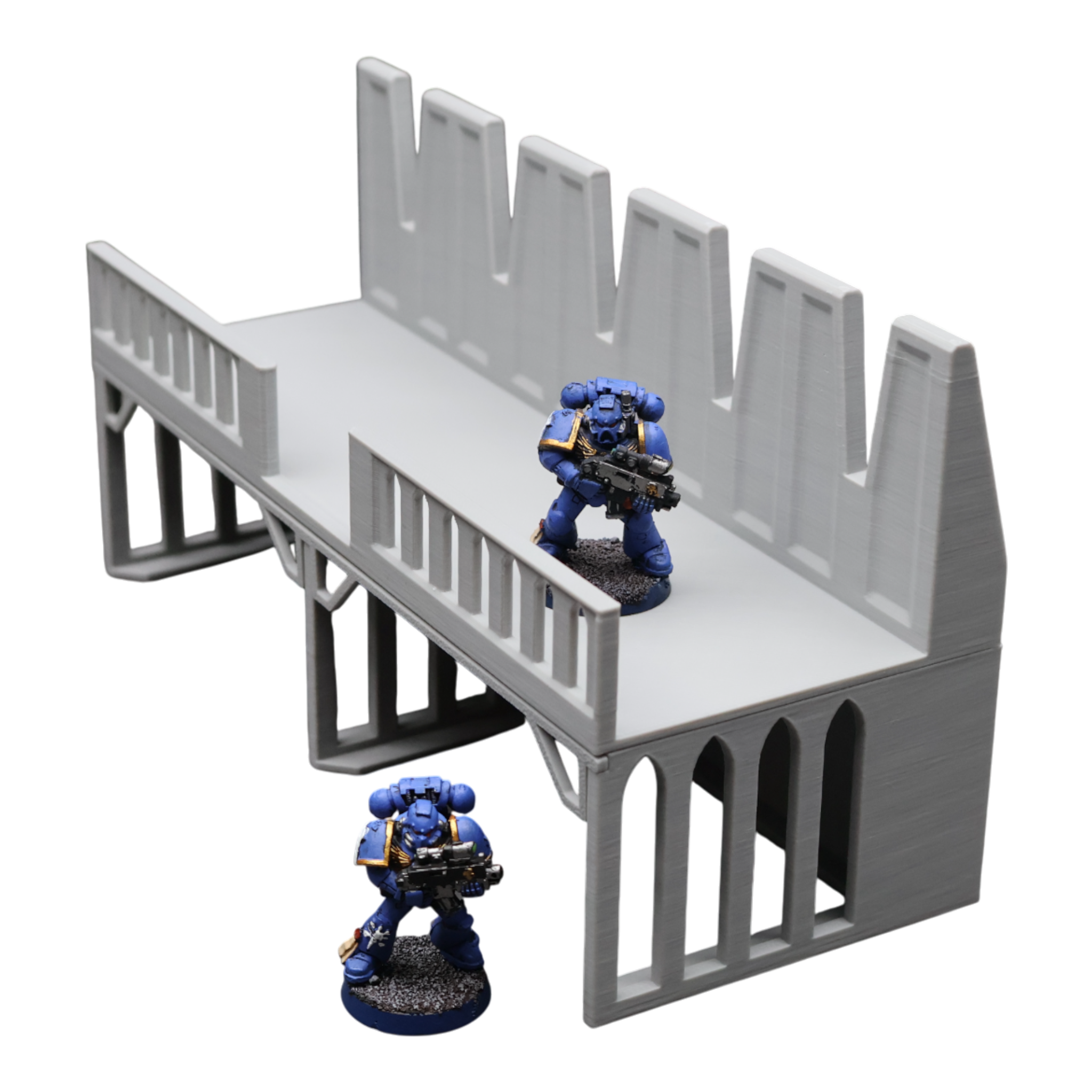 Base Wall - 28mm Wargaming Scatter Terrain Scenery Tabletop Miniature