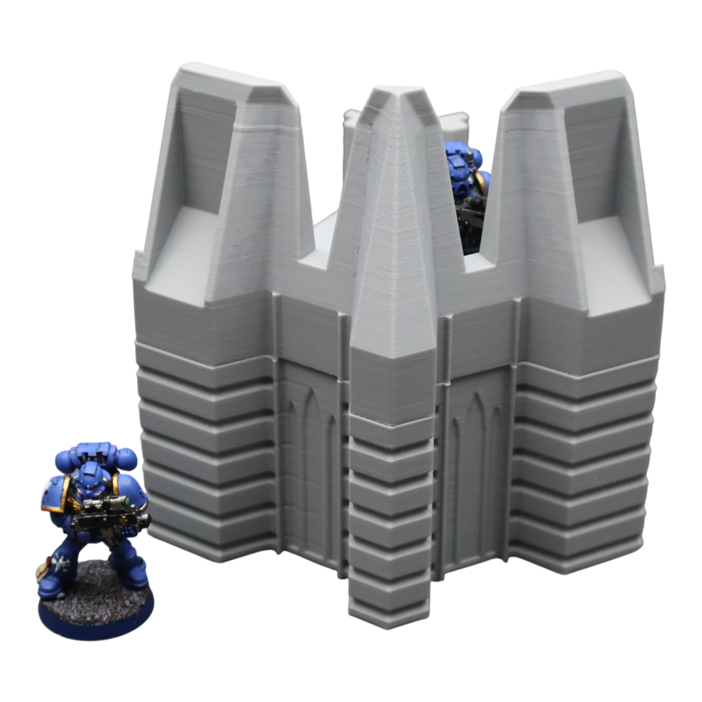 Base Corner - 28mm Wargaming Scatter Terrain Scenery Tabletop Miniature