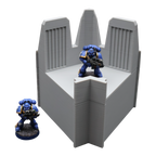 Base Corner - 28mm Wargaming Scatter Terrain Scenery Tabletop Miniature