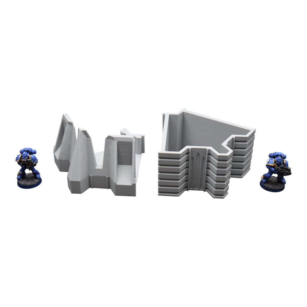 Base Corner - 28mm Wargaming Scatter Terrain Scenery Tabletop Miniature