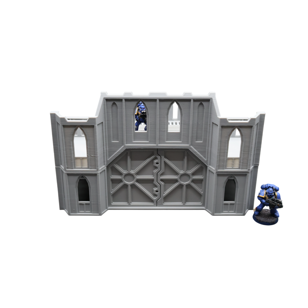 Base Gate - 28mm Wargaming Scatter Terrain Scenery Tabletop Miniature