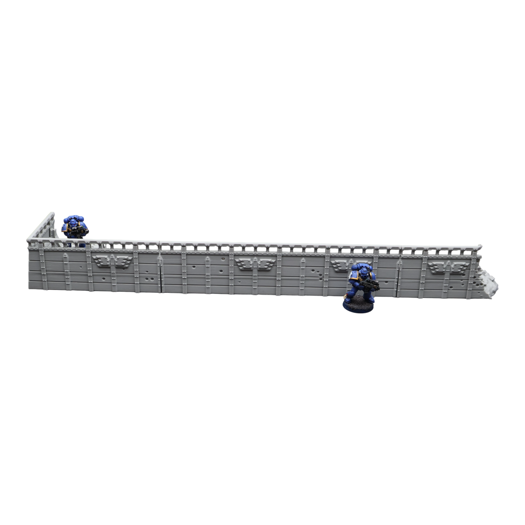 Trench Set for 28mm Wargaming Scatter Terrain Scenery Tabletop Miniature