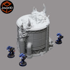 Hive Infected Silo #1 - 28mm Wargaming Scatter Terrain Scenery Tabletop