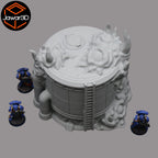 Hive Infected Silo #1 - 28mm Wargaming Scatter Terrain Scenery Tabletop