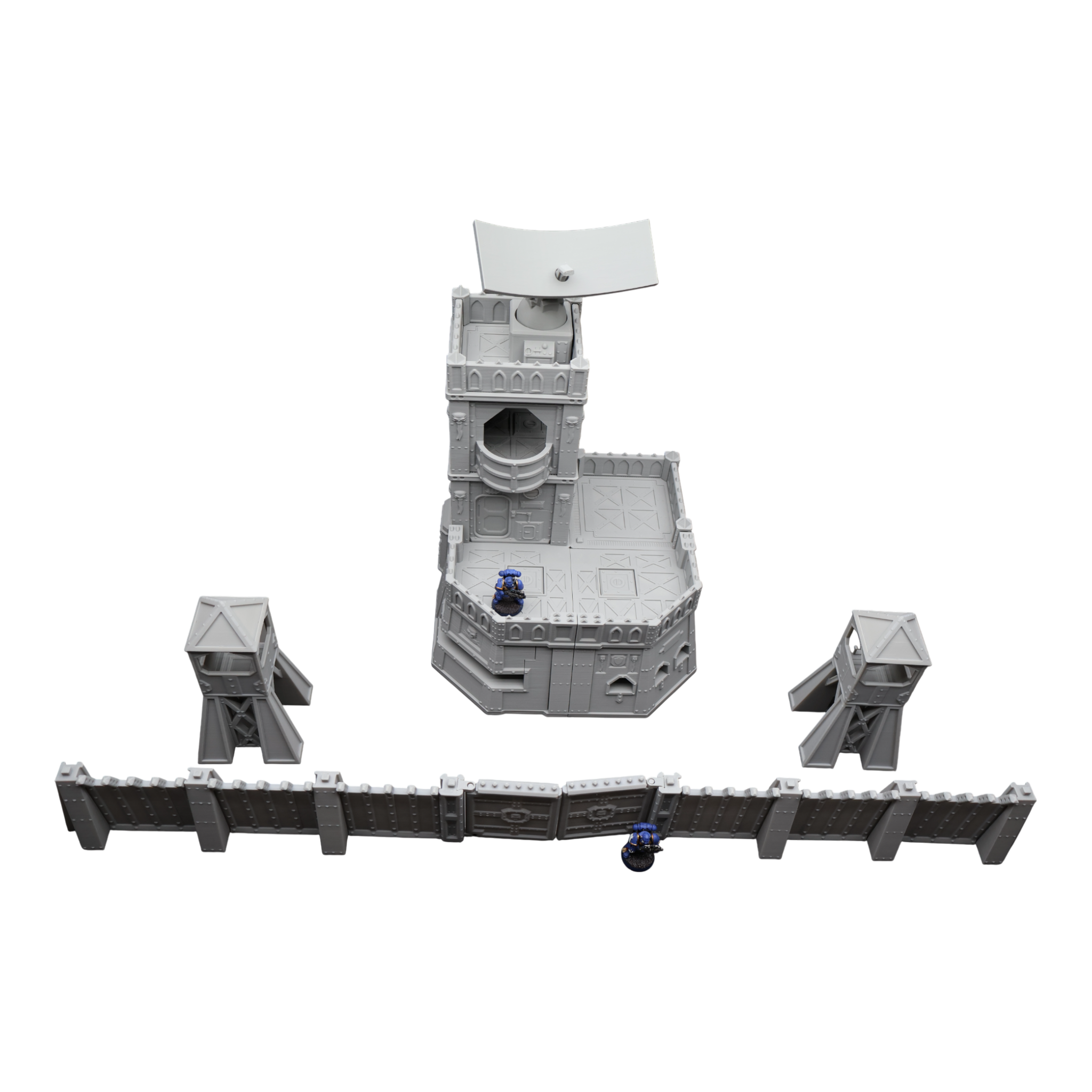 Command Station Set - 28mm Wargaming Scatter Terrain Scenery Tabletop Miniature