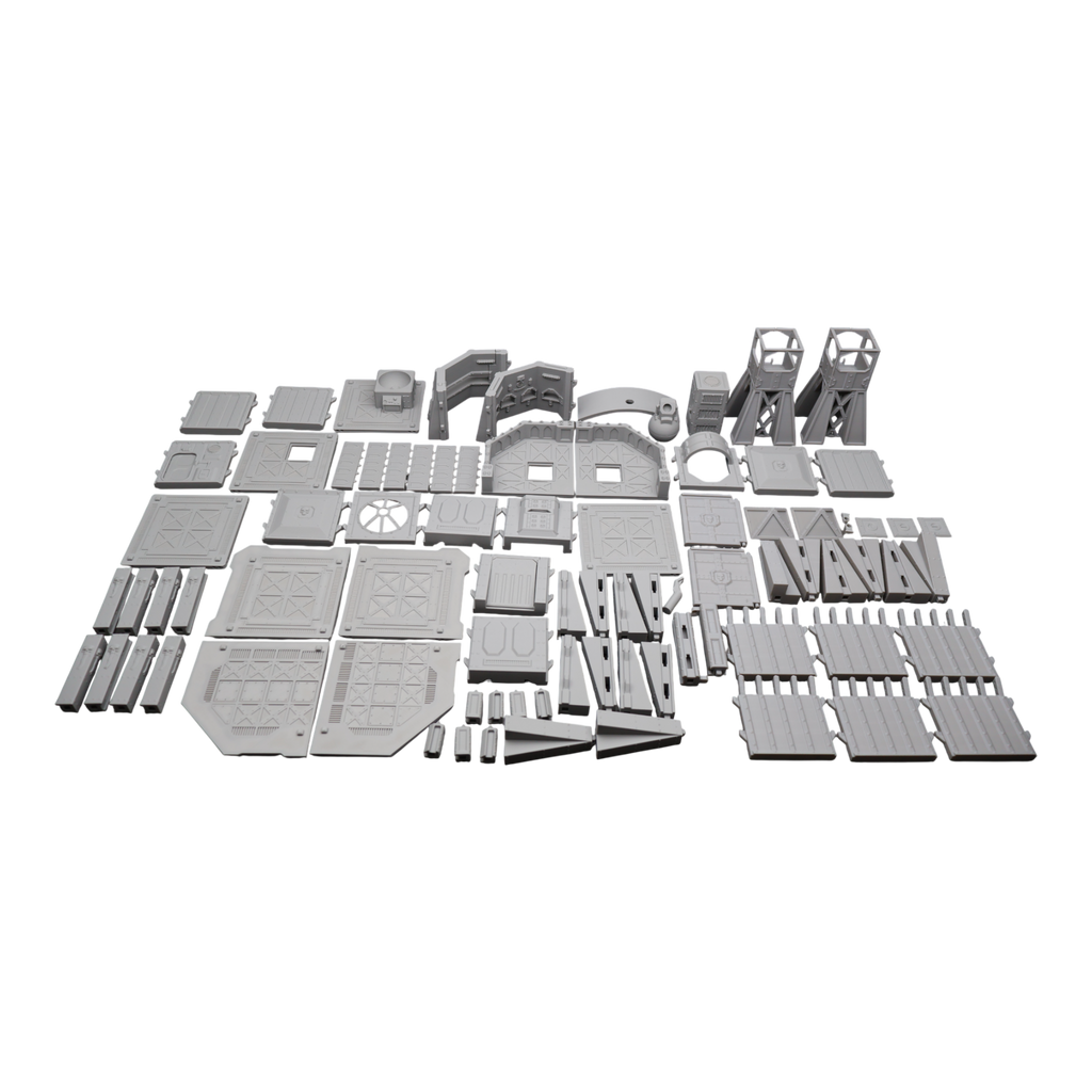 Command Station Set - 28mm Wargaming Scatter Terrain Scenery Tabletop Miniature