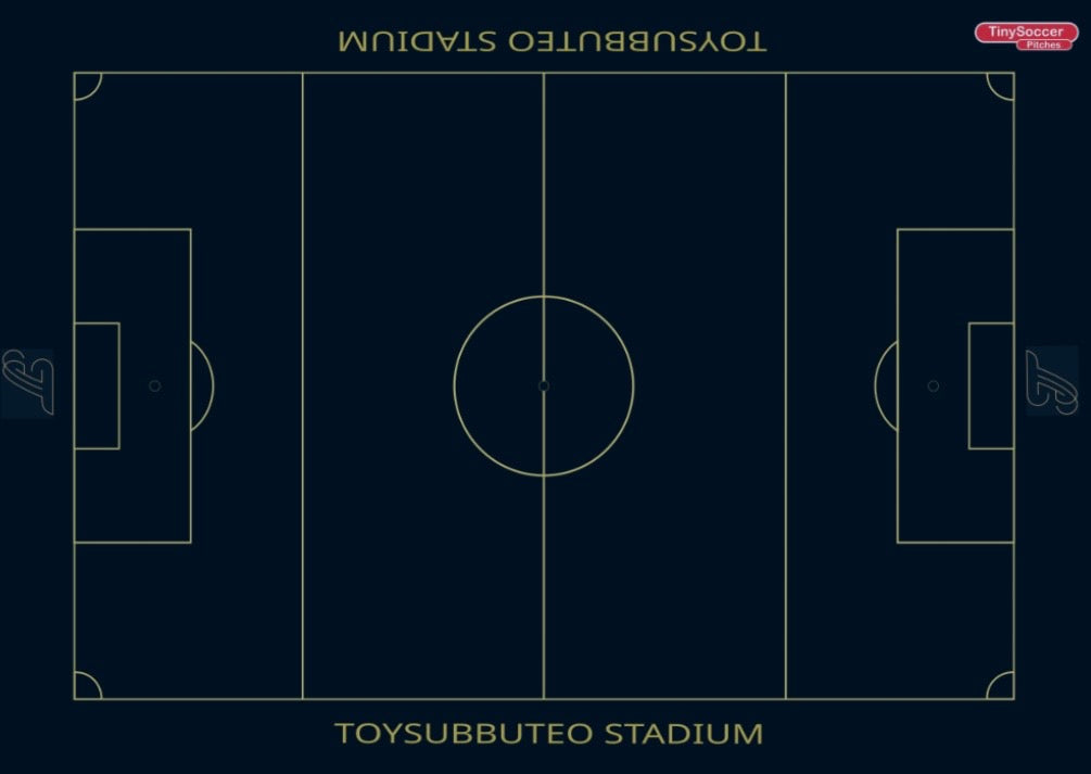 Subbuteo pitch rubber