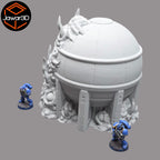 Hive Infected Fuel Reserve #1 - 28mm Wargaming Scatter Terrain Scenery Tabletop