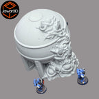 Hive Infected Fuel Reserve #1 - 28mm Wargaming Scatter Terrain Scenery Tabletop