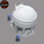 Hive Infected Fuel Reserve #1 - 28mm Wargaming Scatter Terrain Scenery Tabletop