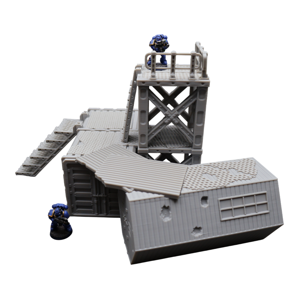 Nyxar Habitat #4 - 28mm Wargaming Scatter Terrain Scenery Tabletop Miniature