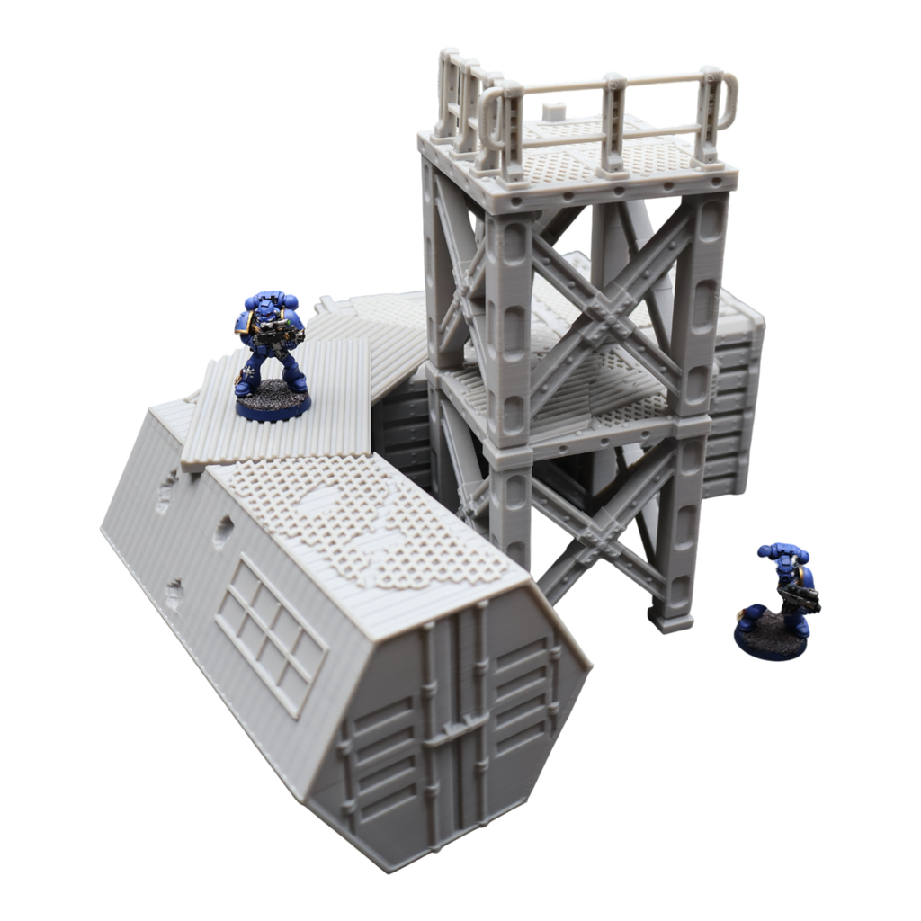 Nyxar Habitat #4 - 28mm Wargaming Scatter Terrain Scenery Tabletop Miniature