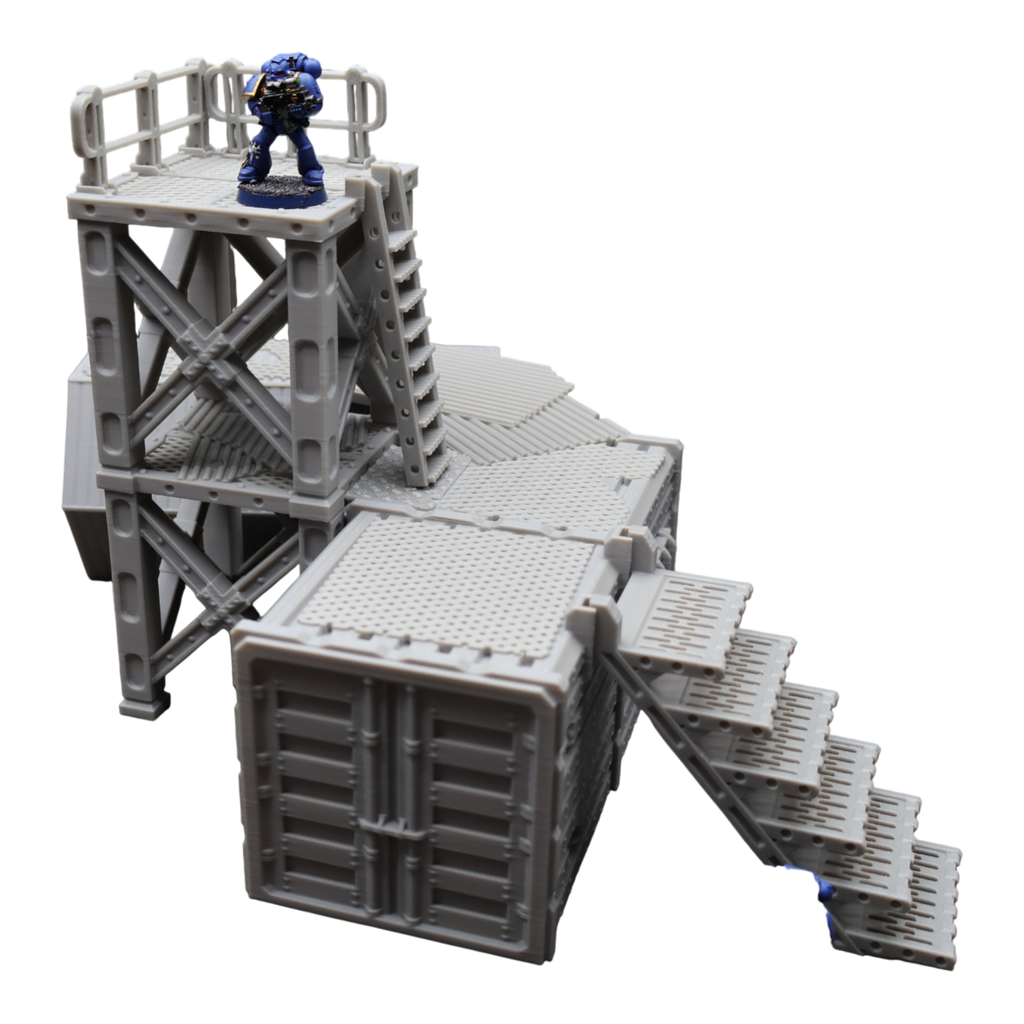 Nyxar Habitat #4 - 28mm Wargaming Scatter Terrain Scenery Tabletop Miniature