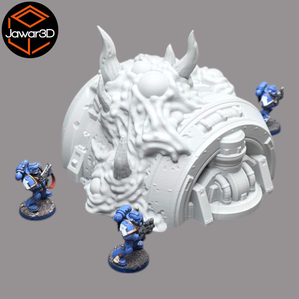 Hive Infected Turbine - 28mm Wargaming Scatter Terrain Scenery Tabletop