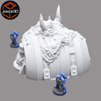 Hive Infected Turbine - 28mm Wargaming Scatter Terrain Scenery Tabletop