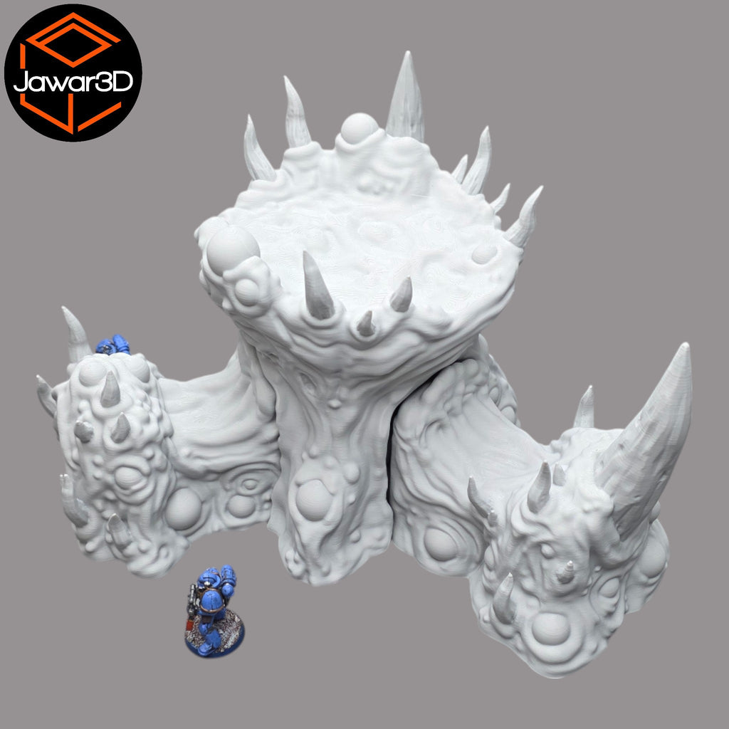 Hive Mother Tower - 28mm Wargaming Scatter Terrain Scenery Tabletop