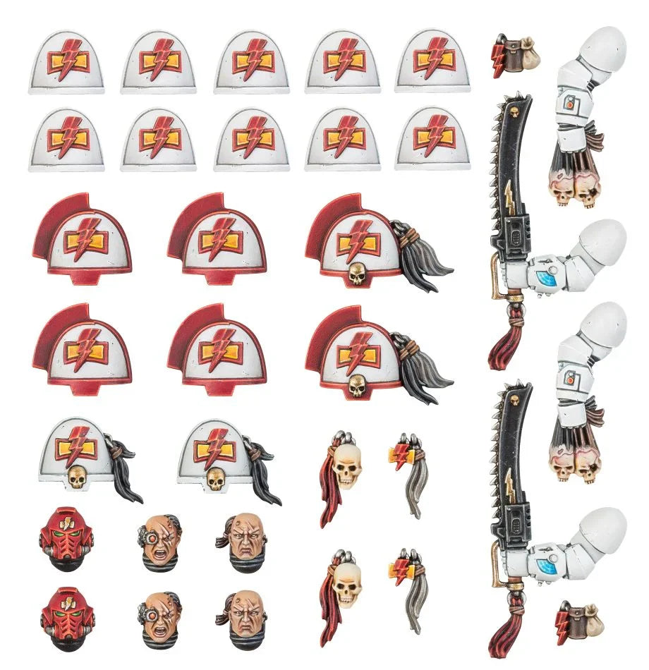 Space Marines: White Scars Primaris Upgrades & Transfers