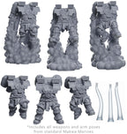 Drop Bears Squad | Space Bears | Grimdark Miniature | Tabletop Time