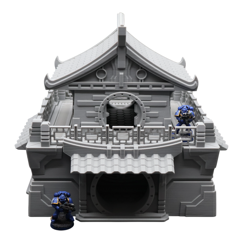 Draven Temple - 28mm Wargaming Scatter Terrain Scenery Tabletop Miniature