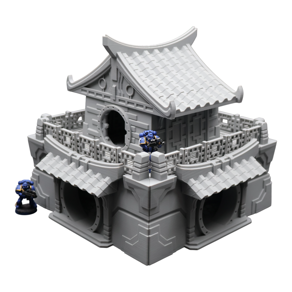 Draven Temple - 28mm Wargaming Scatter Terrain Scenery Tabletop Miniature