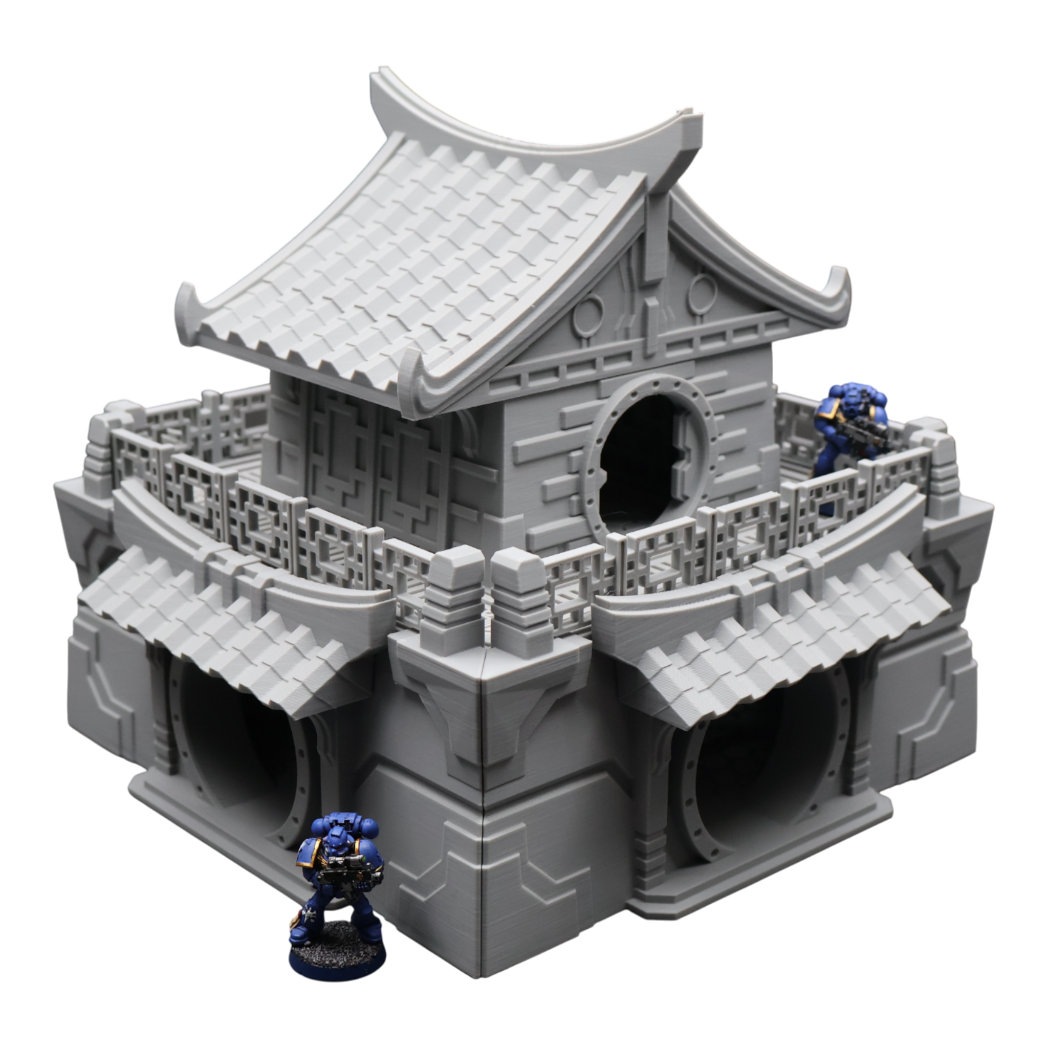 Draven Temple - 28mm Wargaming Scatter Terrain Scenery Tabletop Miniature