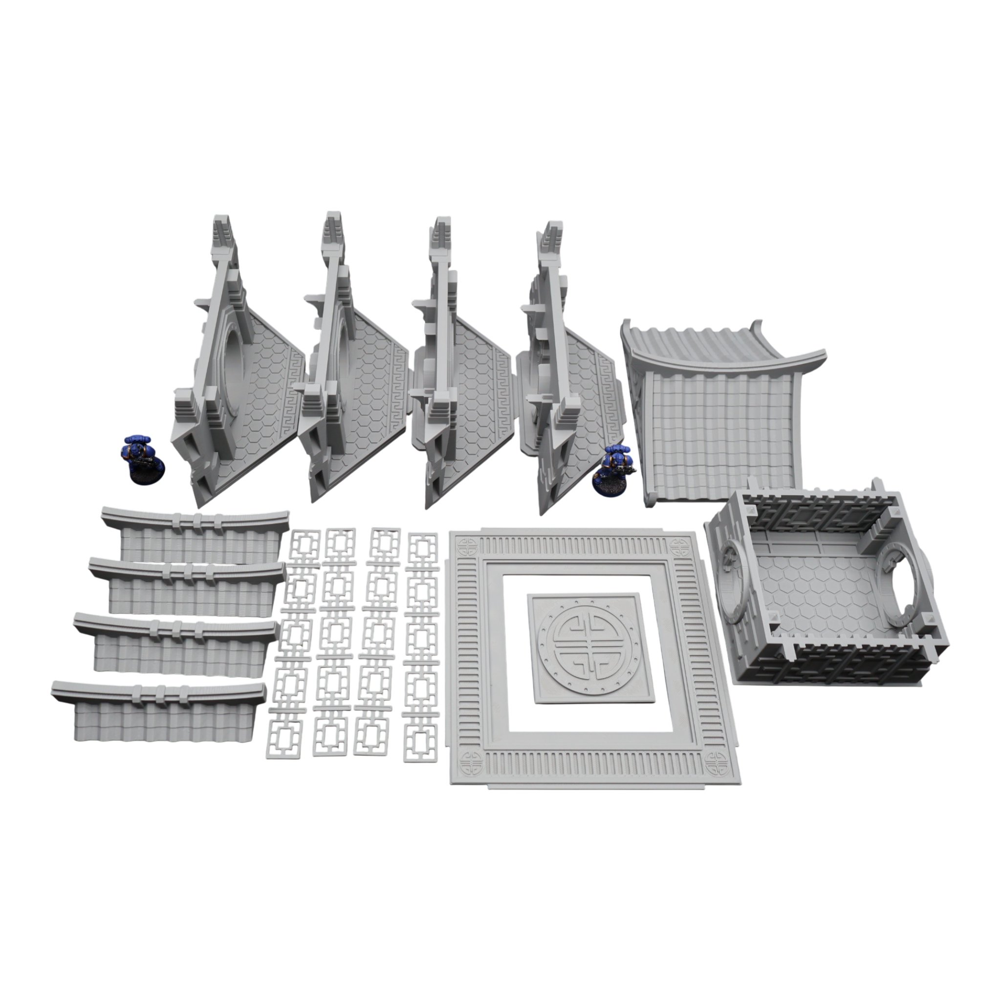 Draven Temple - 28mm Wargaming Scatter Terrain Scenery Tabletop Miniature