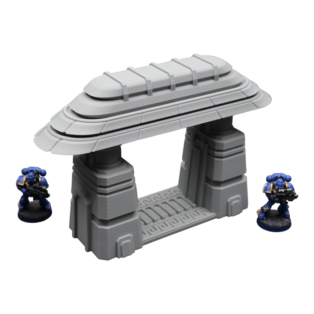 Eldrin Gate - 28mm Wargaming Scatter Terrain Scenery Tabletop Miniature