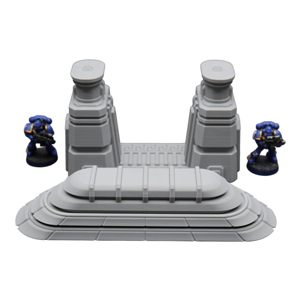 Eldrin Gate - 28mm Wargaming Scatter Terrain Scenery Tabletop Miniature