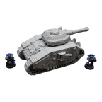 Tank #1 - 28mm Wargaming Scatter Terrain Scenery Tabletop Miniature