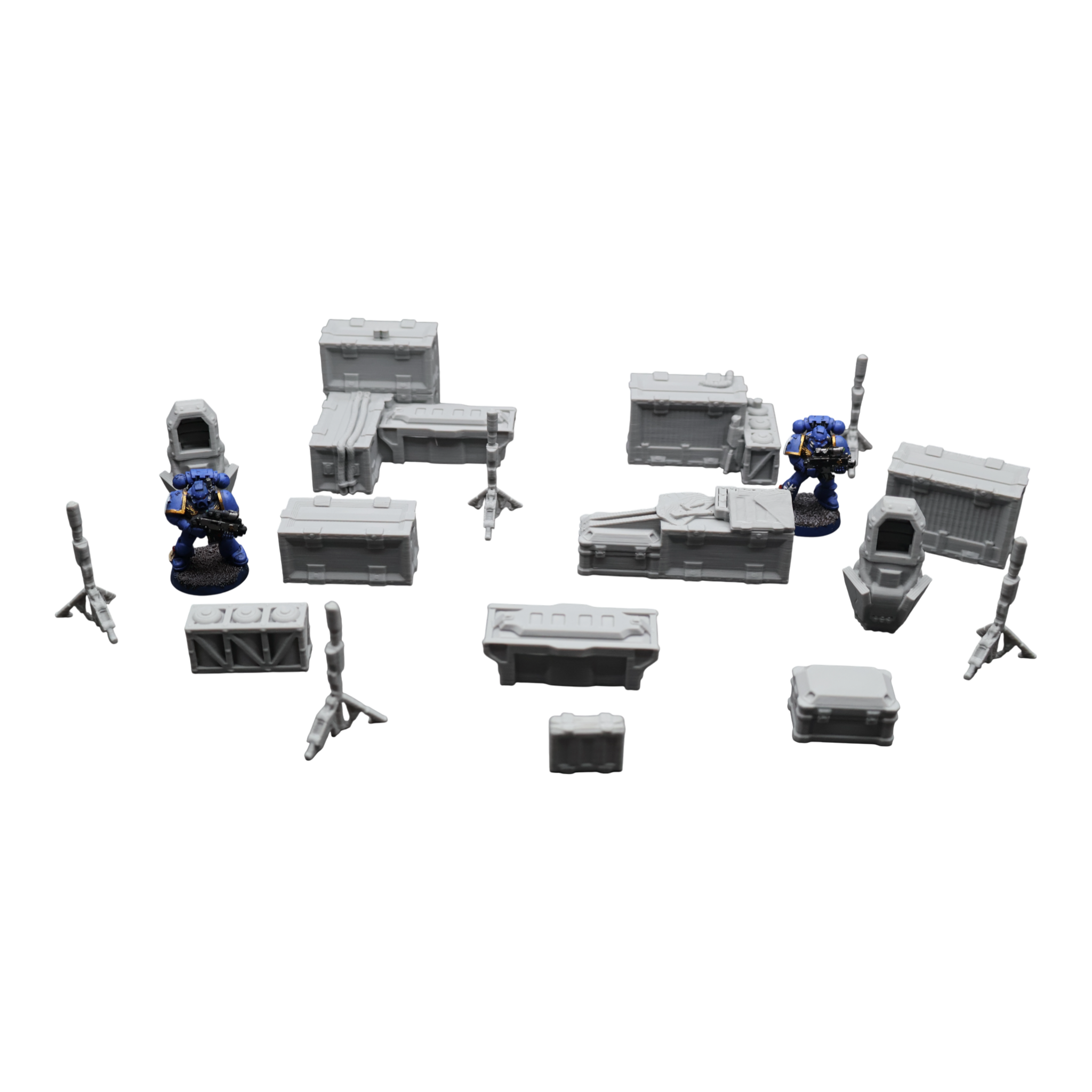 Drop Site Camp - 28mm Wargaming Scatter Terrain Scenery Tabletop Miniature