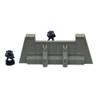 Imperial Walls - 28mm Wargaming Scatter Terrain Scenery Tabletop Miniature