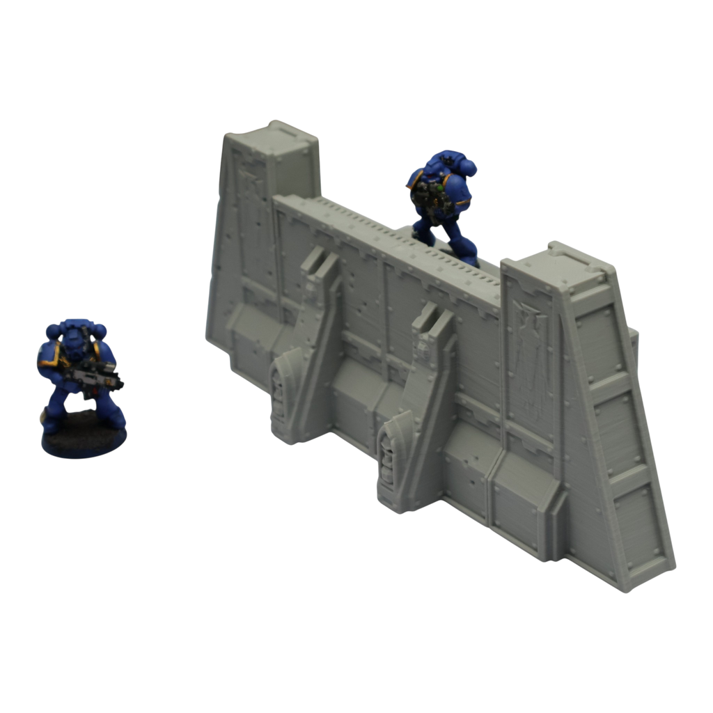 Imperial Walls - 28mm Wargaming Scatter Terrain Scenery Tabletop Miniature