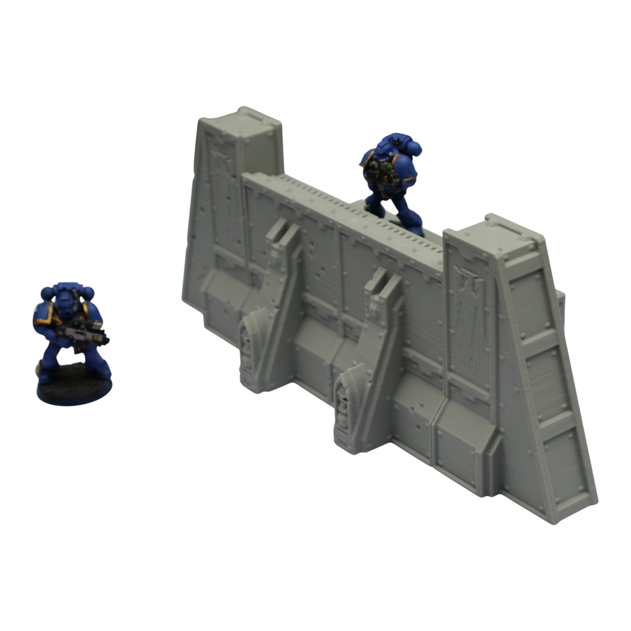 Imperial Walls - 28mm Wargaming Scatter Terrain Scenery Tabletop Miniature