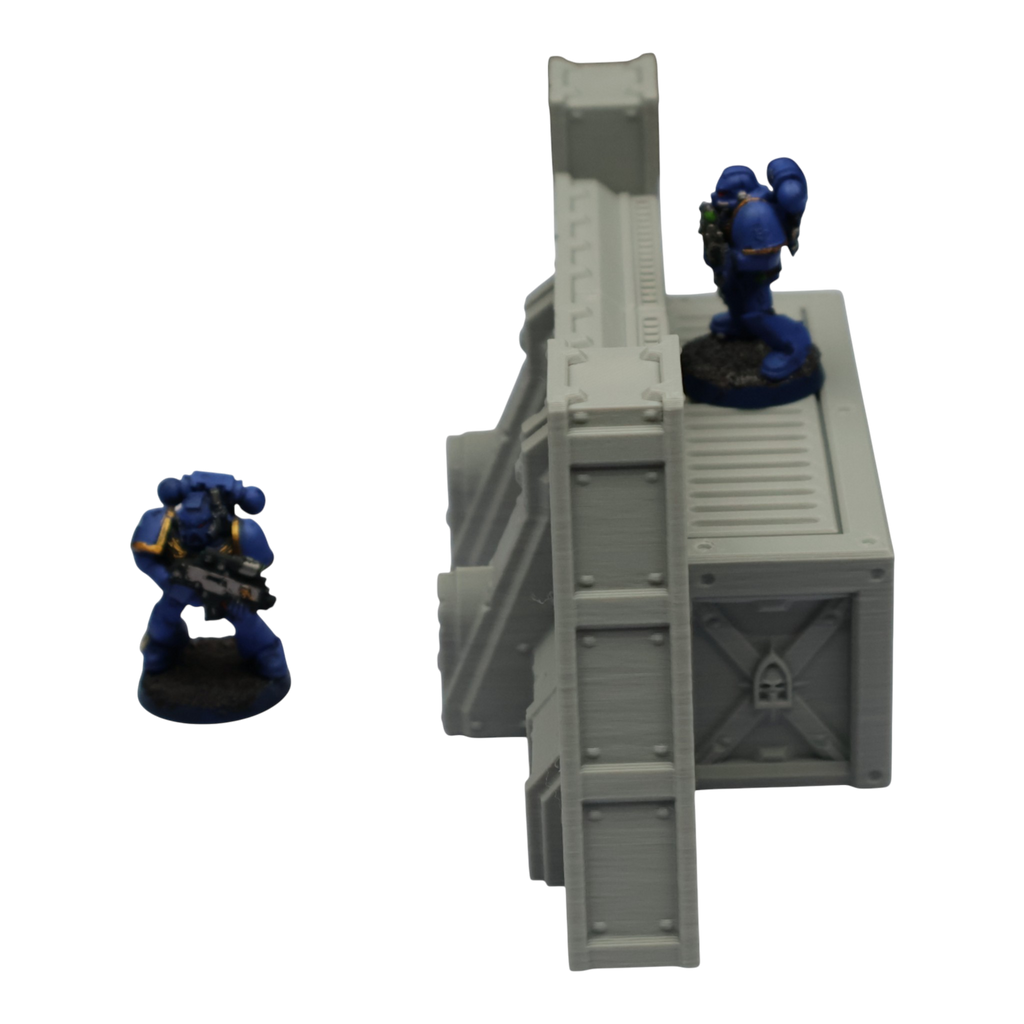 Imperial Walls - 28mm Wargaming Scatter Terrain Scenery Tabletop Miniature