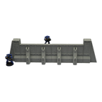 Imperial Walls - 28mm Wargaming Scatter Terrain Scenery Tabletop Miniature