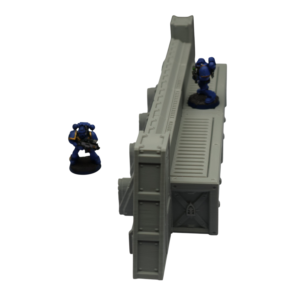 Imperial Walls - 28mm Wargaming Scatter Terrain Scenery Tabletop Miniature