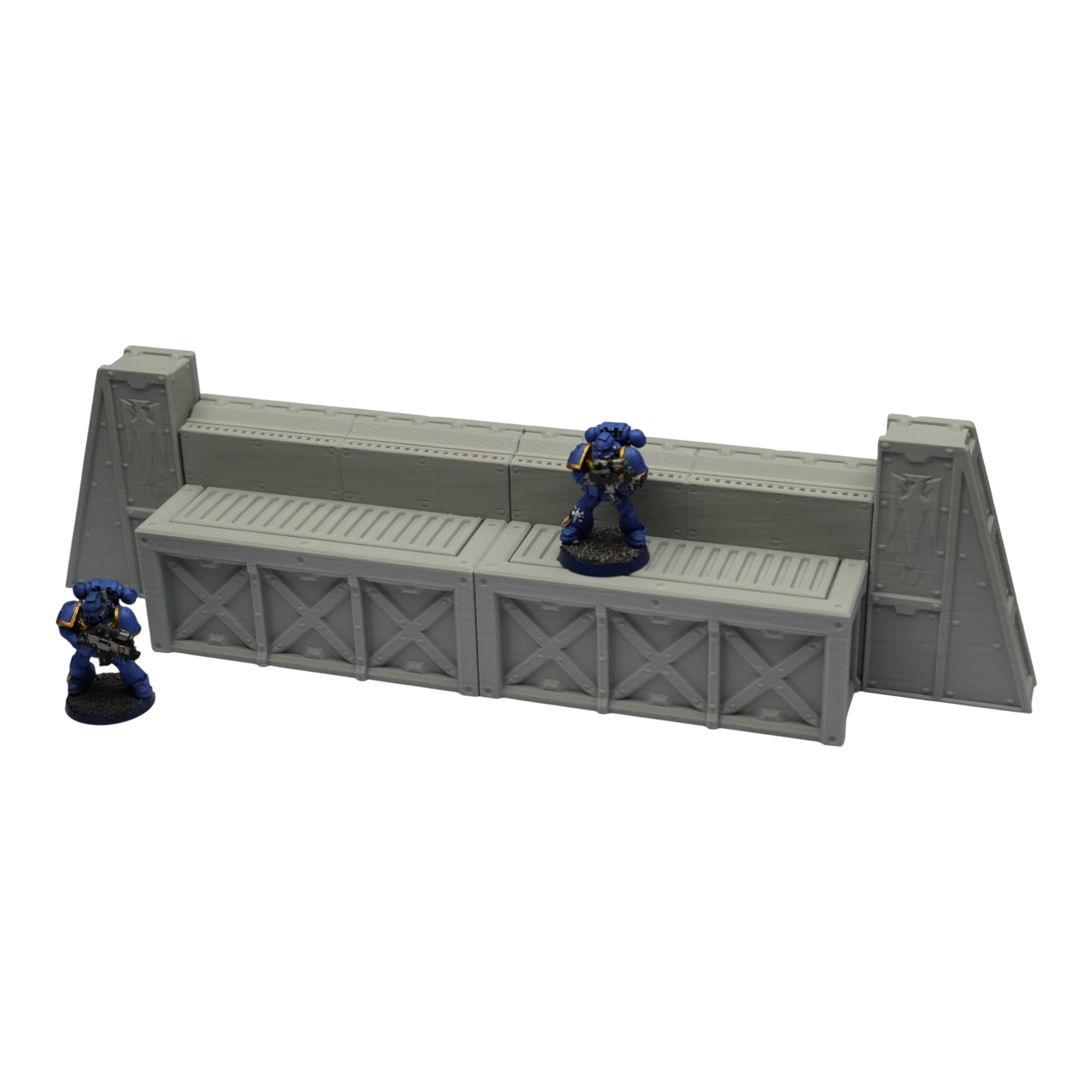 Imperial Walls - 28mm Wargaming Scatter Terrain Scenery Tabletop Miniature