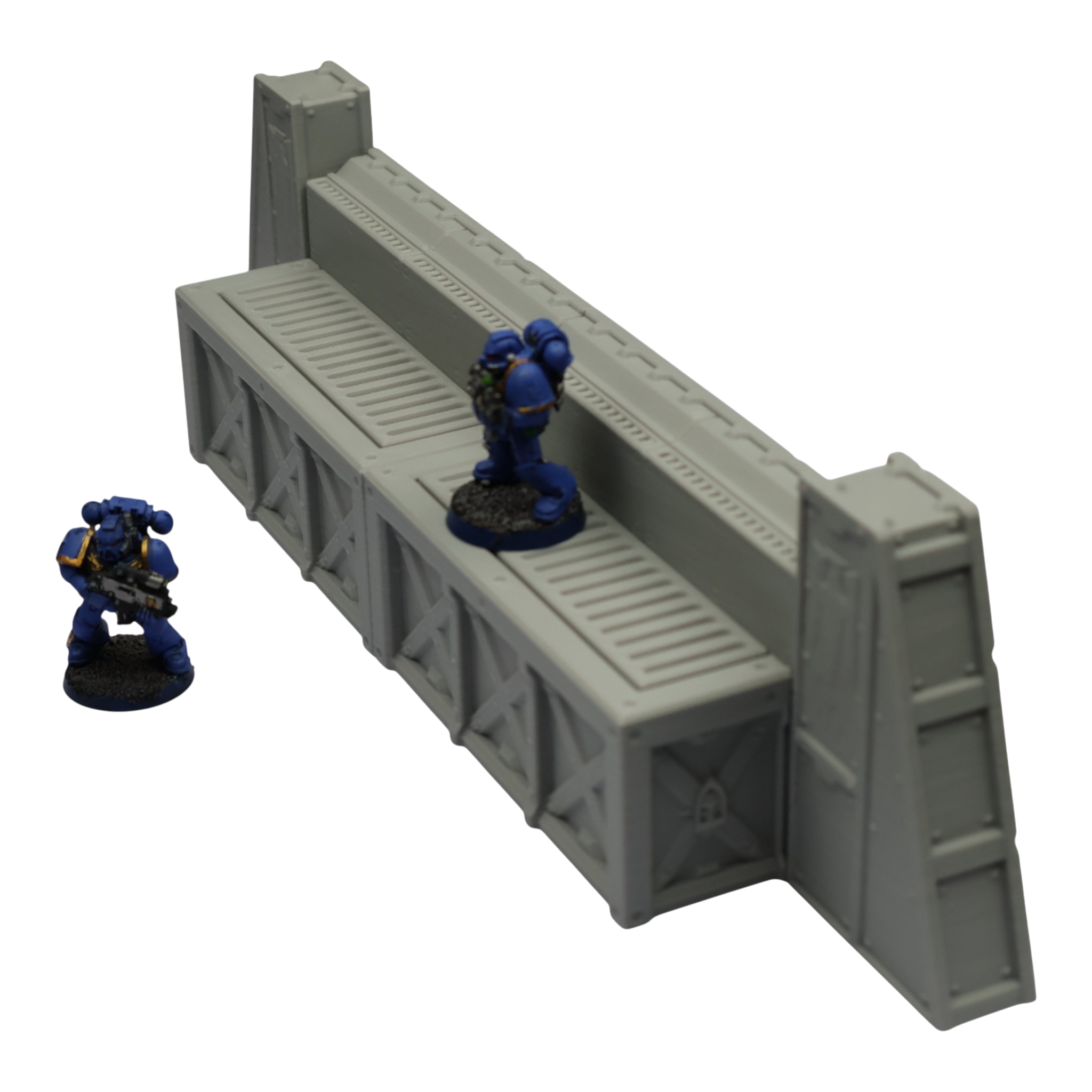 Imperial Walls - 28mm Wargaming Scatter Terrain Scenery Tabletop Miniature