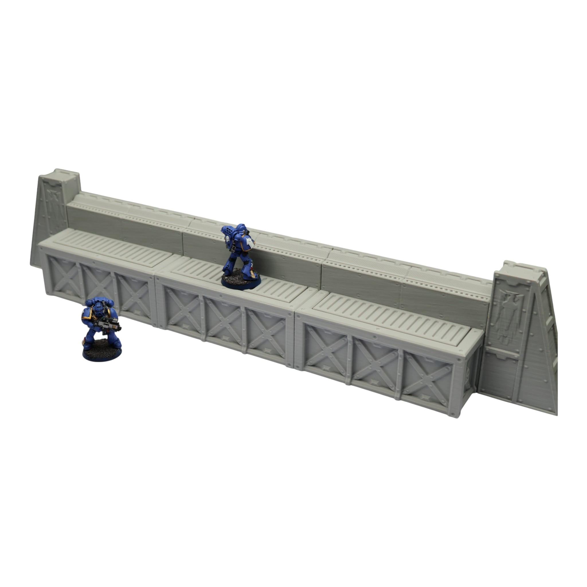 Imperial Walls - 28mm Wargaming Scatter Terrain Scenery Tabletop Miniature