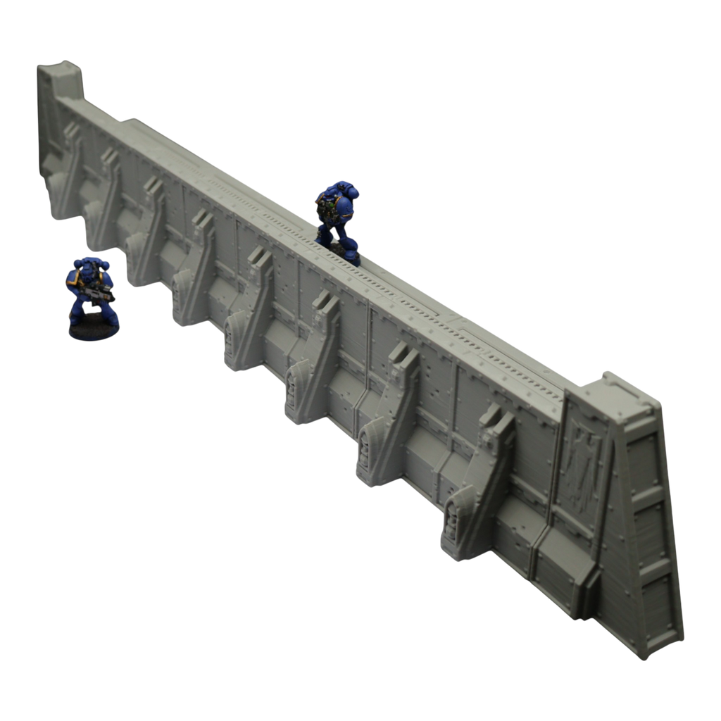 Imperial Walls - 28mm Wargaming Scatter Terrain Scenery Tabletop Miniature