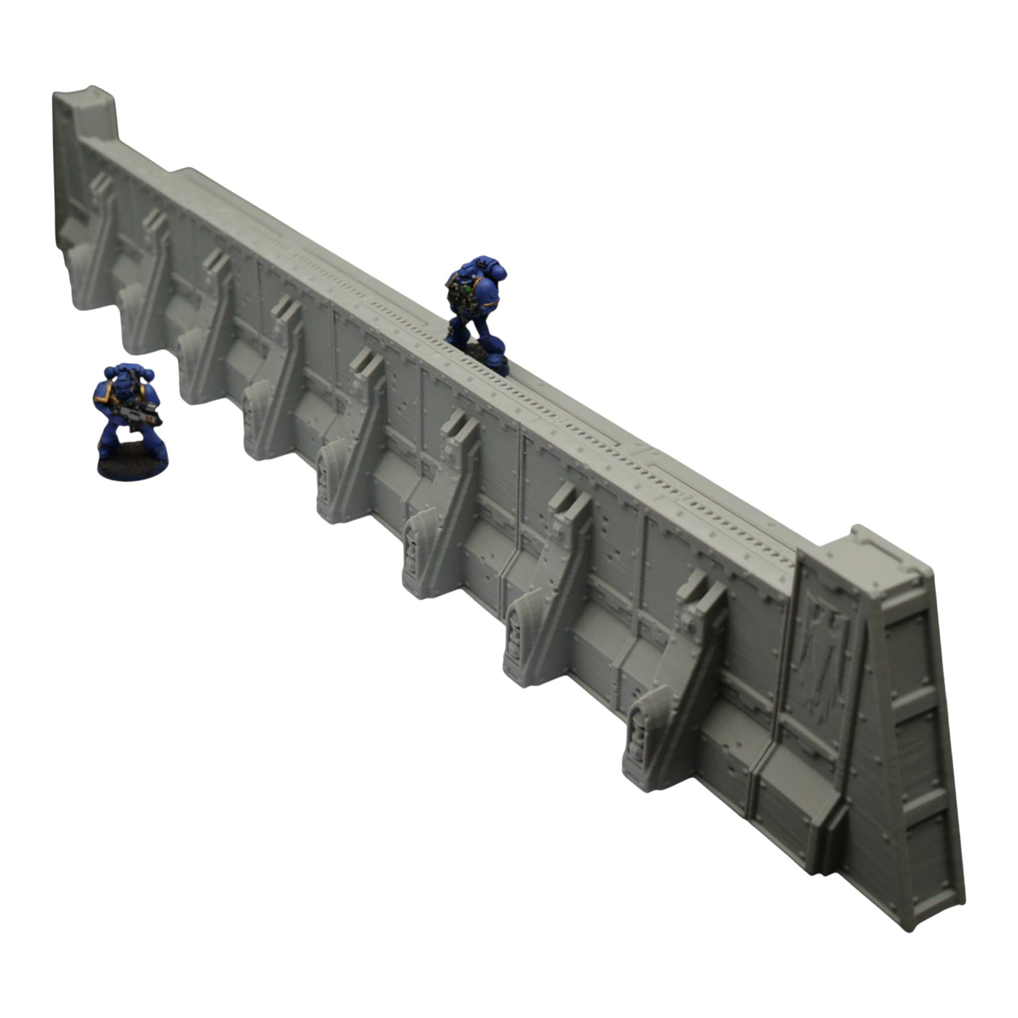 Imperial Walls - 28mm Wargaming Scatter Terrain Scenery Tabletop Miniature