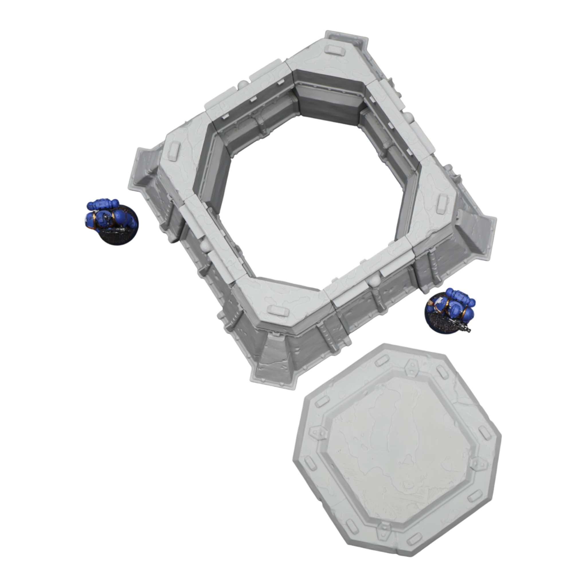 Trench Bunkers (3 sizes) - 28mm Wargaming Scatter Terrain Scenery Tabletop