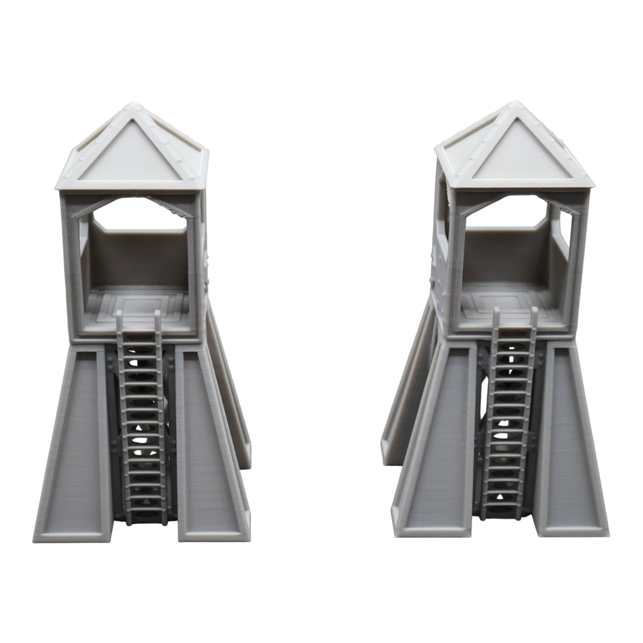 Command Station Watch Tower x2 - 28mm Wargaming Scatter Terrain Scenery Tabletop