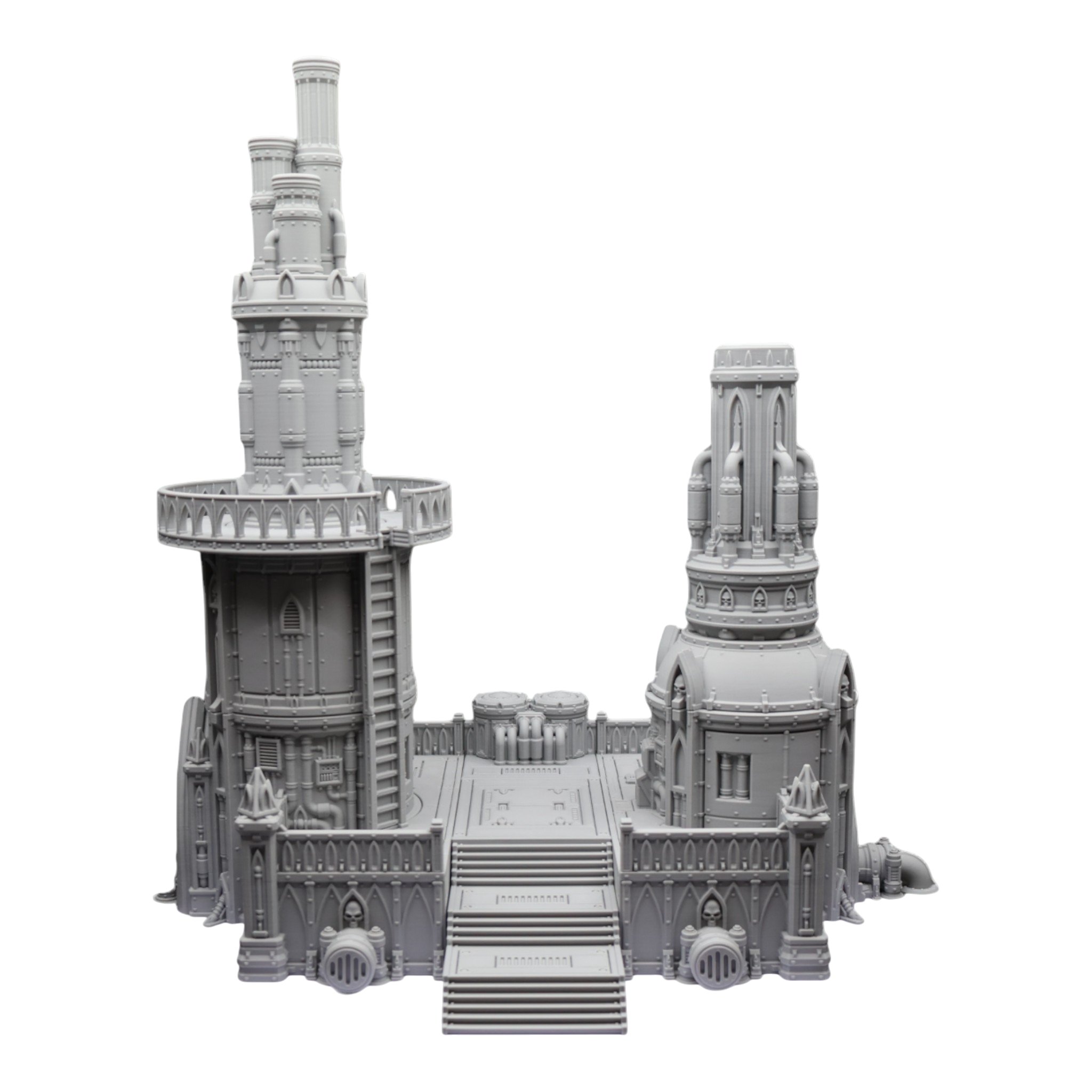 Steel Refinery Assembly #4 - 28mm Wargaming Scatter Terrain Scenery Tabletop