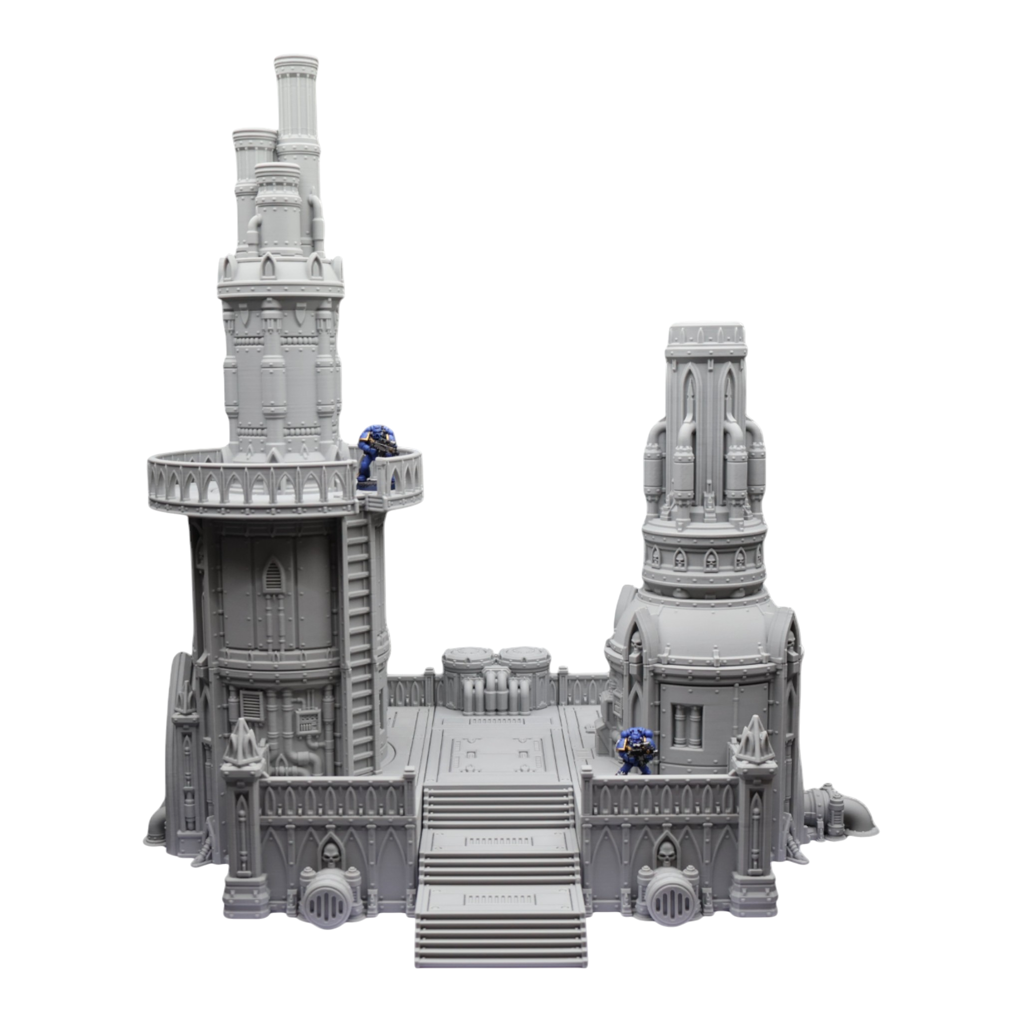 Steel Refinery Assembly #4 - 28mm Wargaming Scatter Terrain Scenery Tabletop