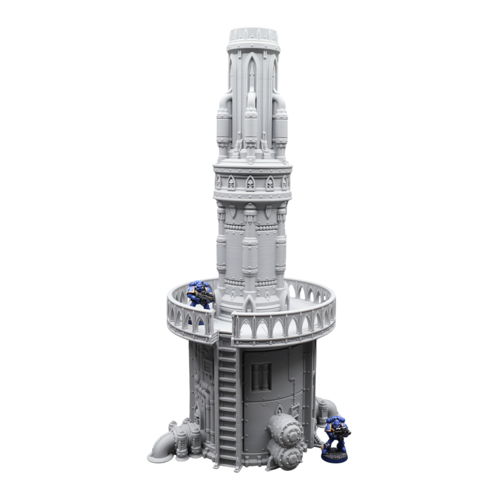 Steel Refinery Assembly #7 - 28mm Wargaming Scatter Terrain Scenery Tabletop