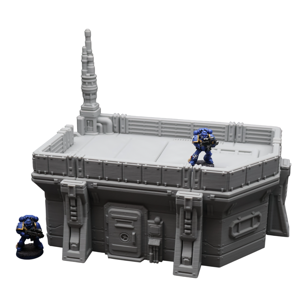 Outpost Cryolab - 28mm Wargaming Scatter Terrain Scenery Tabletop Miniature